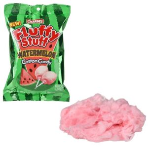 Charms Fluffy Stuff Watermelon Cotton Candy 2.1oz 6ct
